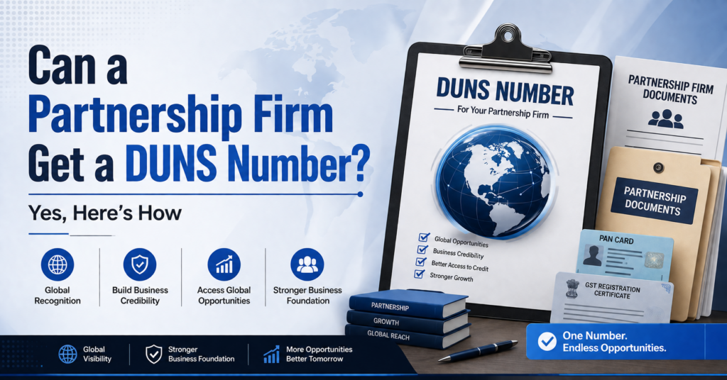 Can a Partnership Firm Get a DUNS Number? Yes, Here’s How